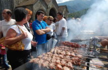 The barbecue festival in Akhtala