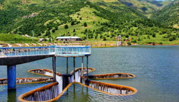 City sanatorium Jermuk - hydrotherapy and climatic resort (2080 m above sea level)