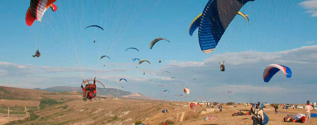 Полет на параплане в тандеме с инструктором