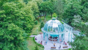 Balneological resort town of Borjomi