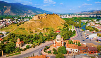 Gori — a historic Georgian town, known as the birthplace of Joseph Stalin and home to ancient fortresse