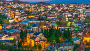 Kutaisi is one of the oldest cities in Georgia and the second largest after Tbilisi, located in the west of the country on the Rioni River.