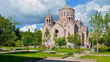 City of Gyumri. St. Hakob Church.