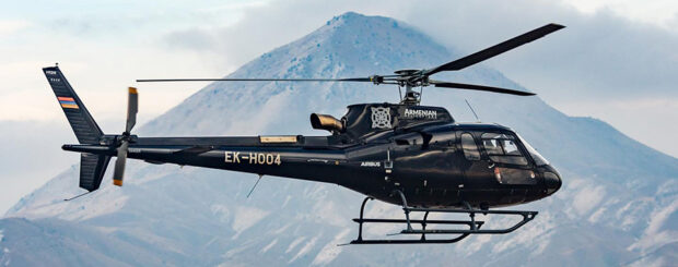 Scenic helicopter tour