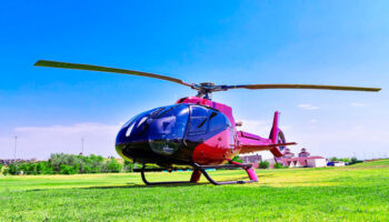 Scenic helicopter tour