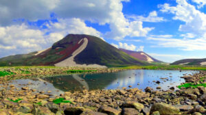 Высочайший пик Гегамского хребта-гора Аждаак