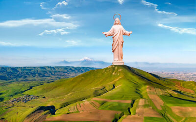 Гора Атис-самая высокая в мире статуи Иисуса Христа