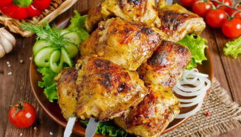 шашлык из курицы в тонире
